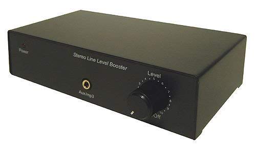 Mini High-Gain Stereo Audio Booster With Volume Control