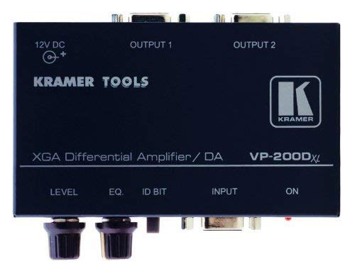 Kramer VP-200DXL 1:2 Computer Graphics Video Differential Line Amplifier by Kramer Electronics