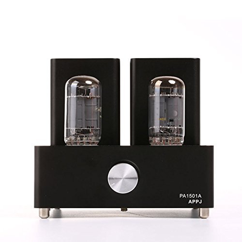 Gemtune APPJ PA1501A mini tube amplifier with 6AD10 tube (black)