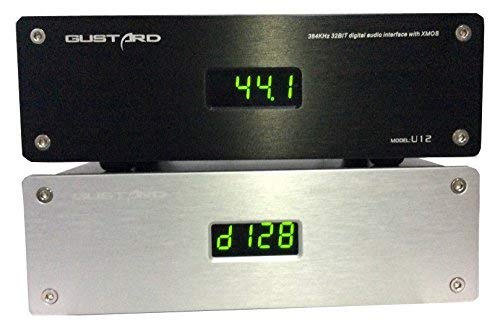 GUSTARD U12 32Bit / 384KHz DSD XMOS USB Digital Audio Interface black