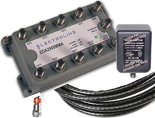 ELECTROLINE-2900MMA Multimedia Drop Amp by cableTVamps