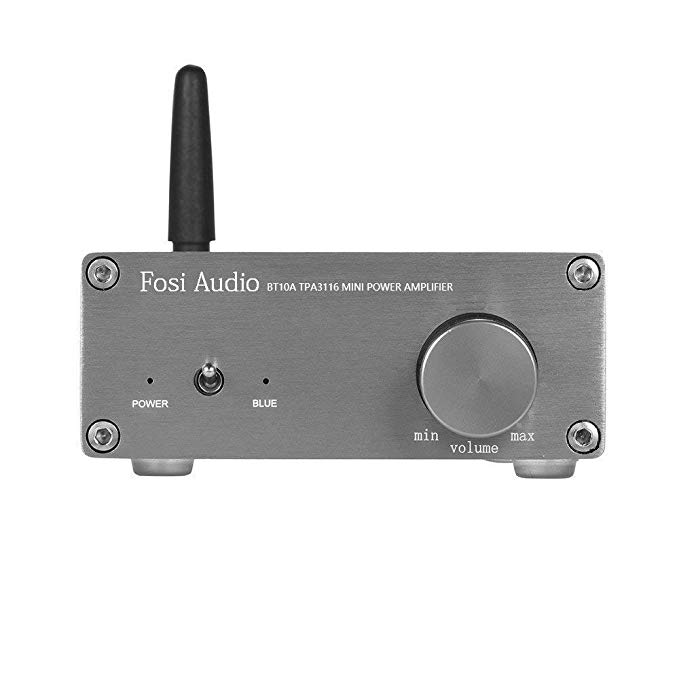 Bluetooth 4.0 Stereo Audio Amplifier Receiver 2 Channel Class D Mini Hi-Fi Integrated Amp for Home Speakers 50W x 2 - TPA3116