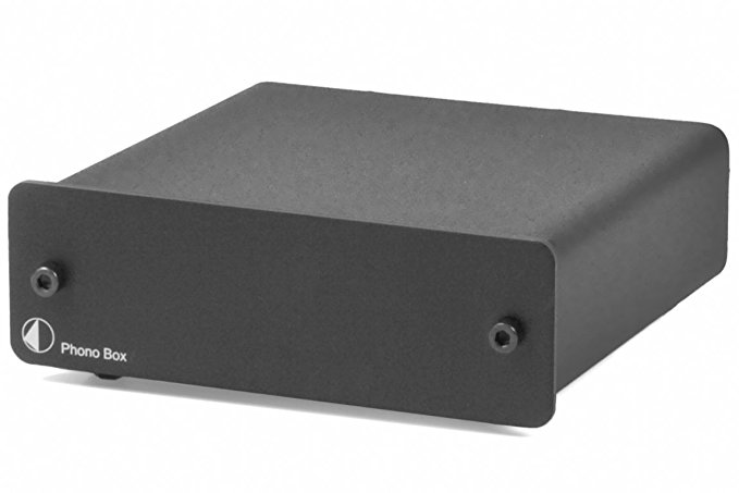 Pro-Ject Audio - Phono Box DC - MM/MC Phono preamp with line output - Blk