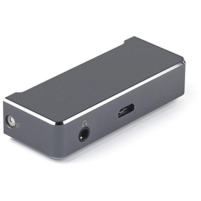 Fiio AM5 High Power Headphone Amplifier for X7 Music Player, Titanium,Grey