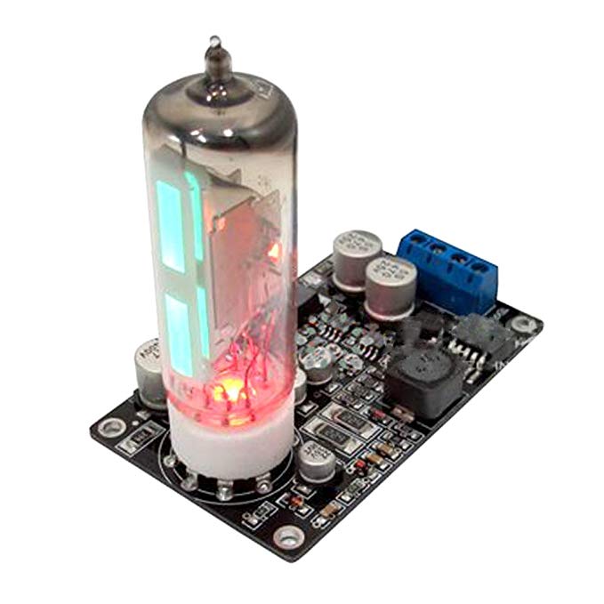 AOSHIKE 6E2 Tube Drive Pre-amplifier Board DAC Audio LED Level Indicator Harmonic Tube Magic Eye