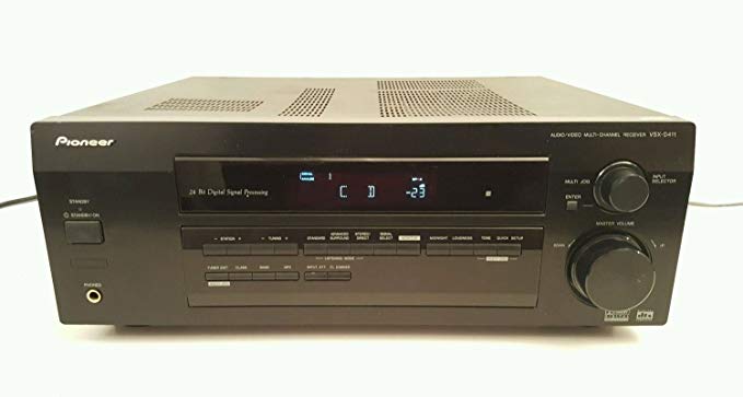 100 Watt x 5 Channel Digital A/V Receiver with Dolby Digital (Pioneer VSXD411) (PIOAUDIO VSXD411)