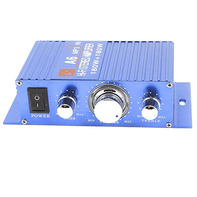 uxcell® DC 12V 180W Car Hifi Stereo Audio Power Amplifier