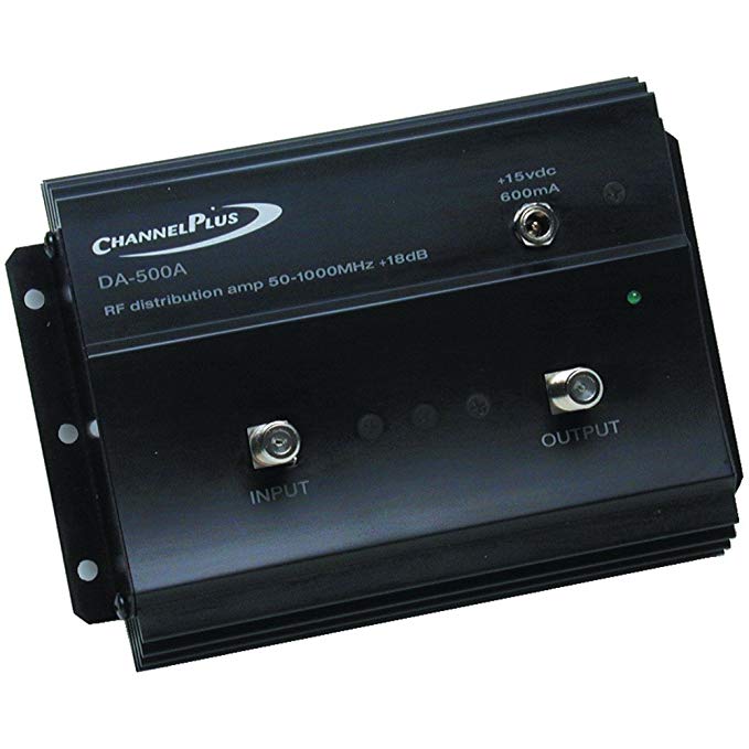 Channel Plus DA-520A 20 dB Bidirectional Cable Amplifier