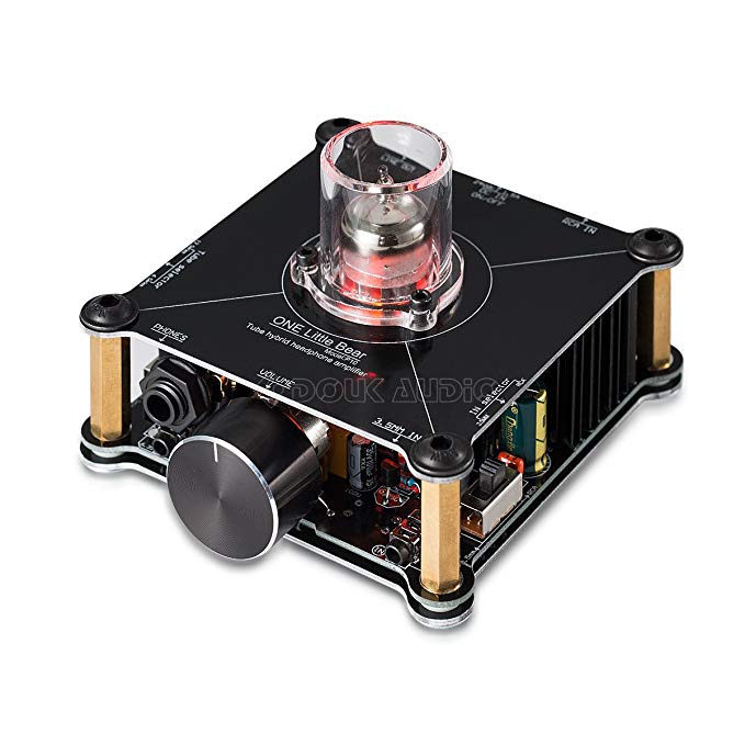 Nobsound Little Bear P10 HiFi MOSFET Class A 12AU7 Tube Multi-Hybrid Headphone Amplifier Stereo Audio Preamplifier Preamp