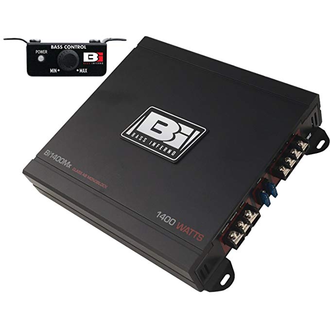 Db Bass Inferno BI1400MX 1400 Watt BI Series Class AB Monoblock Amplifier