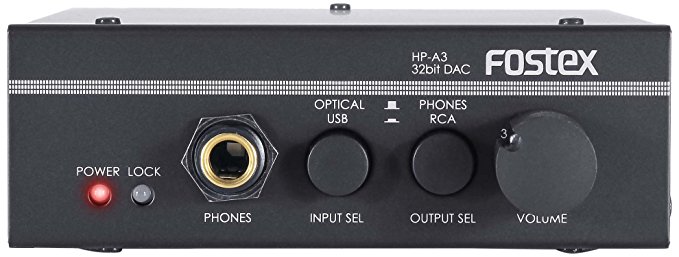 Fostex HP-A3 32-Bit Digital to Analog Converter/Headphone Amplifier