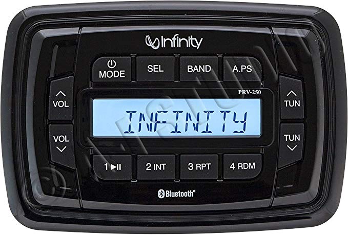 Infinity AM/FM/USB Bluetooth Multimedia Stereo INFPRV250