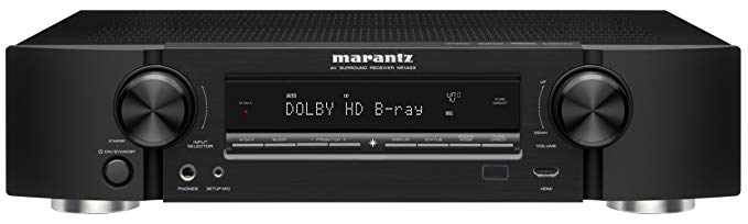 Marantz NR1403 Slim Line 5.1-Channel Home Theater AV Receiver (Discontinued by Manufacturer)