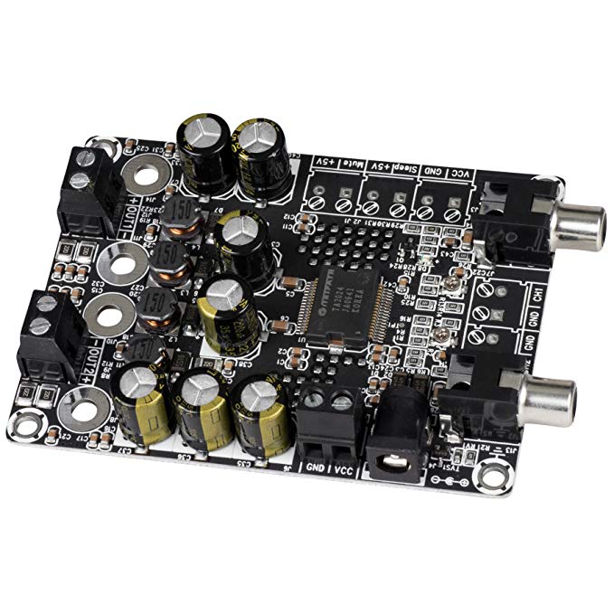 Beautyforall 2 x 15W 4 Ohm TA2024 Class D Audio Amplifier Board Stereo Mini T-Amp